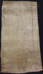 37 B.12.XXXVIIv, Acquisto fatto da Bonizo di Sassoclo di una pezza di terra vendutagli da Domenico da Centoripe, Castelvetro, [1025, nov. 9-19]